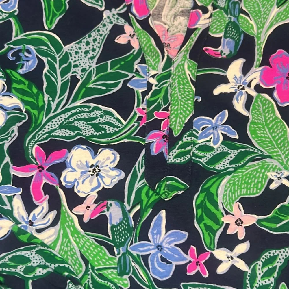 Girls Lilly Pulitzer Alyssa Cotton Dress - Picture 4 of 6